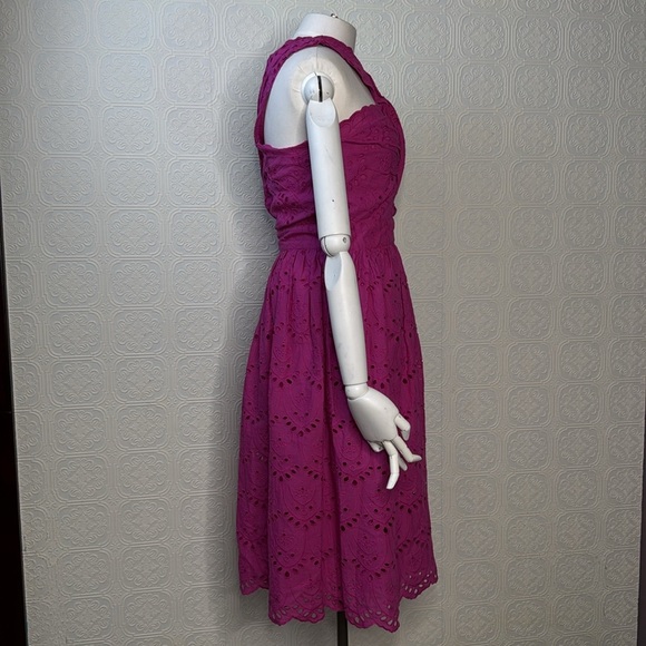 FRENCH CONNECTION
Appelona Cotton One Shoulder Eyelet Dress, Size 2, NWT - Picture 11 of 15